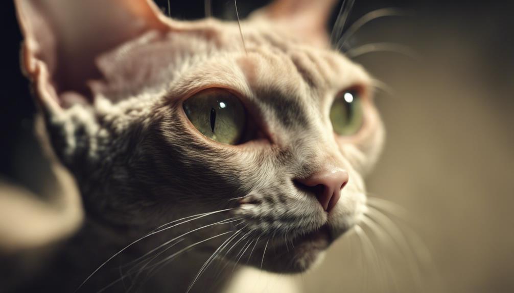 whisker sensing in cats