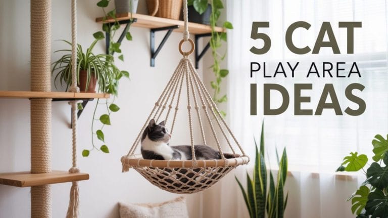 5 Cat Play Area Ideas That’ll Keep Your Kitty Busy for Hours