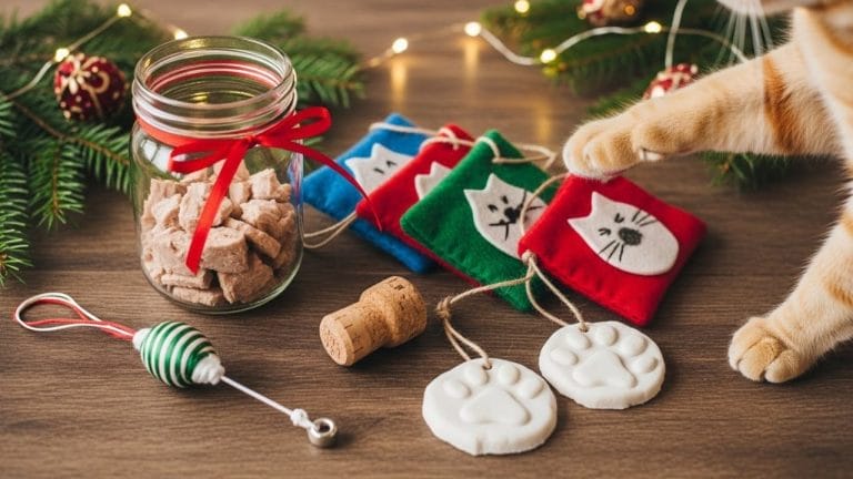 20+ DIY Cat Christmas Gifts You Can Actually Make